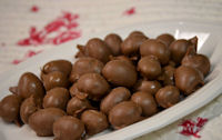 8 oz. Milk Chocolate Covered Peanuts in box